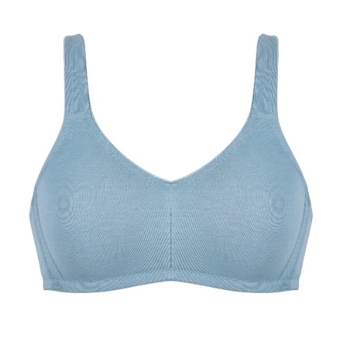 Naturana Heritage blue wireless bra