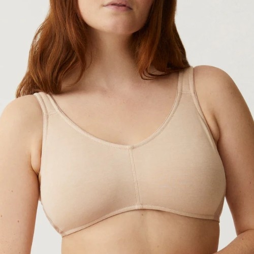 Naturana Heritage beige wireless bra