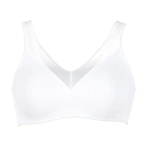 Naturana Minimizer white wireless bra
