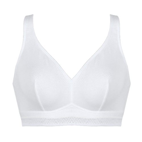 Naturana Value white wireless bra
