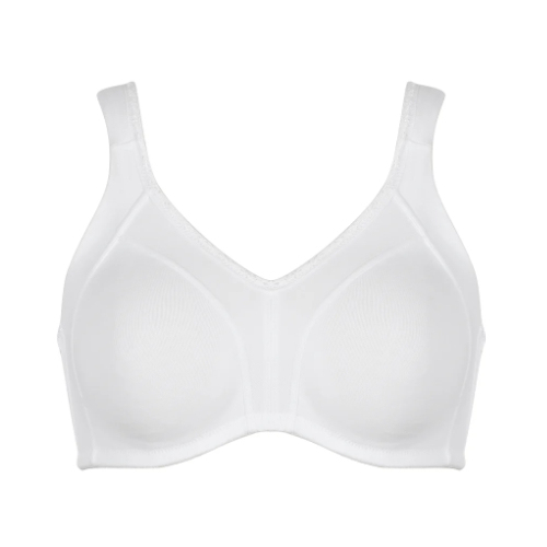 Naturana Heritage white wireless bra