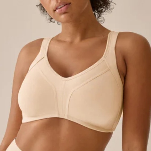 Naturana Heritage beige wireless bra