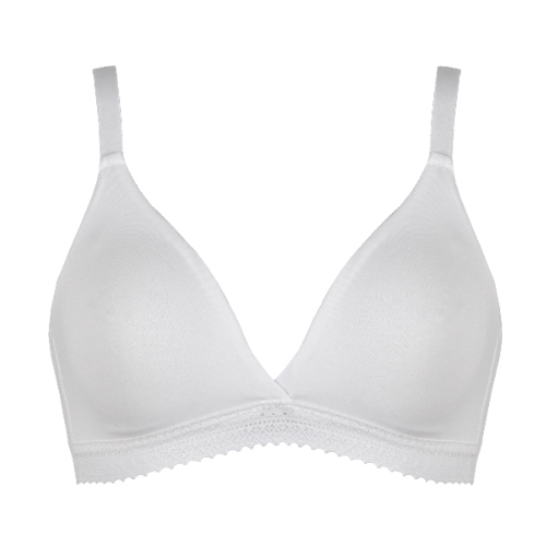 Naturana Value white wireless bra