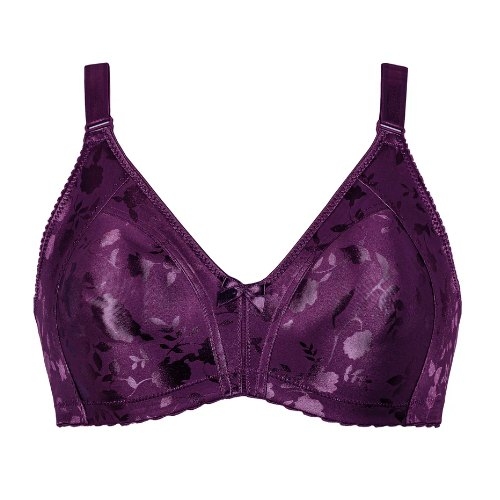 Naturana Minimizer purple wireless bra