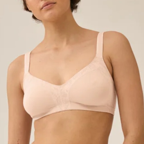Naturana Minimizer beige wireless bra