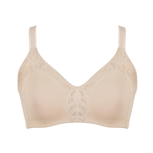 Naturana Minimizer beige wireless bra