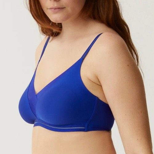 Naturana Everyday blue wireless bra