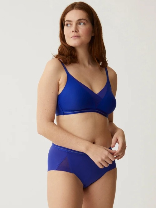 Naturana Everyday blue wireless bra