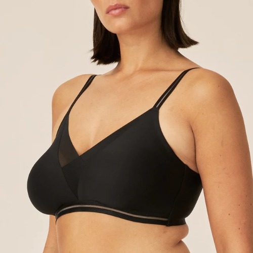 Naturana Everyday black wireless bra
