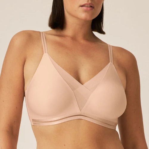 Naturana Everyday beige non-padded bra