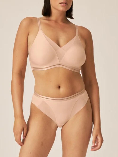 Naturana Everyday beige non-padded bra