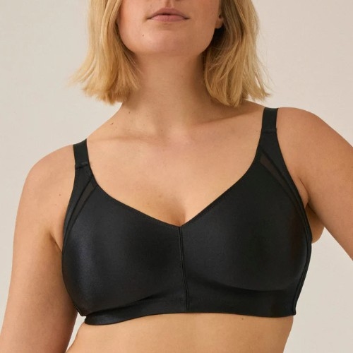 Naturana Solutions black non-padded bra