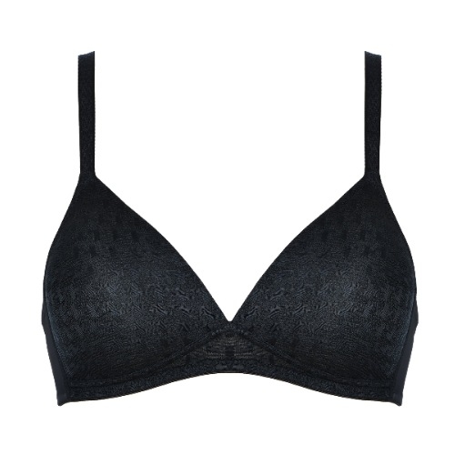 Naturana Value black wireless bra