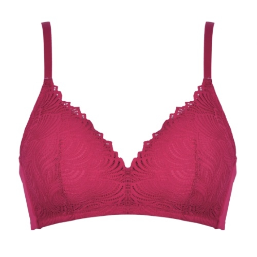 Naturana Everyday red wireless bra