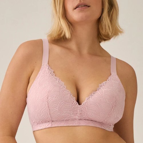 Naturana Everyday pink wireless bra
