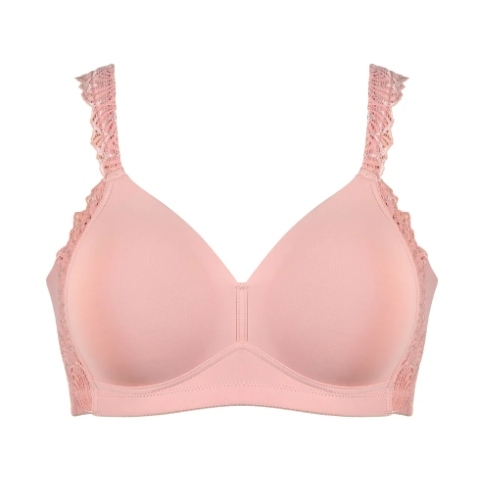 Naturana Side smoother pink wireless bra