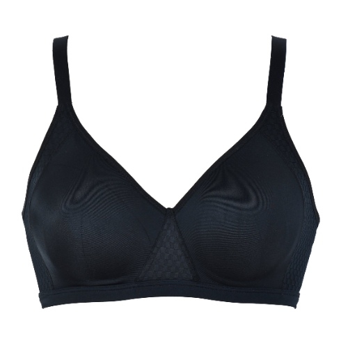 Naturana Solutions black wireless bra