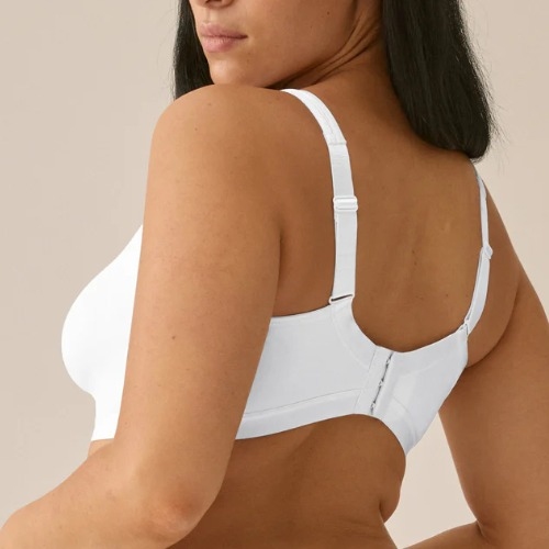 Naturana Minimizer white wireless bra