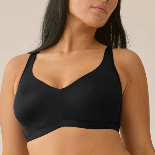 Naturana Minimizer black wireless bra