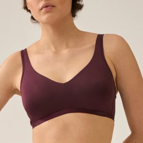 Naturana Minimizer bordeaux wireless bra