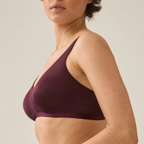 Naturana Minimizer bordeaux wireless bra