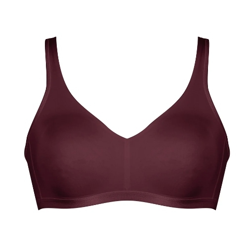 Naturana Minimizer bordeaux wireless bra