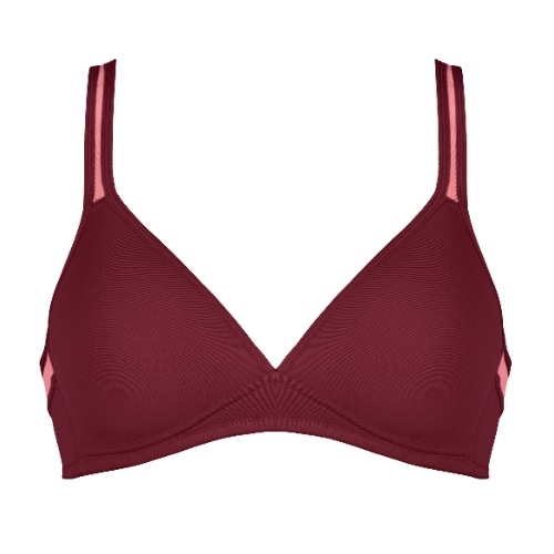 Naturana Everyday red wireless bra