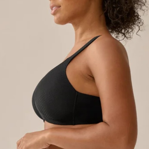 Naturana Everyday black wireless bra