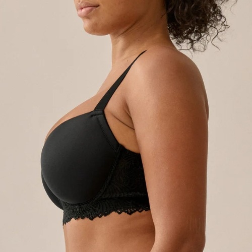 Naturana Everyday black padded bra