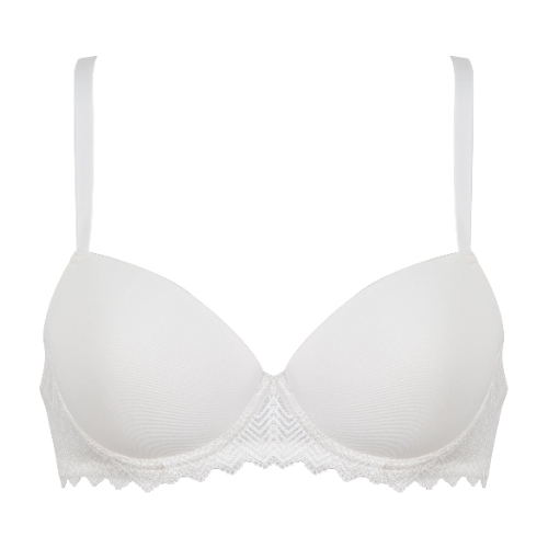 Naturana Value white padded bra