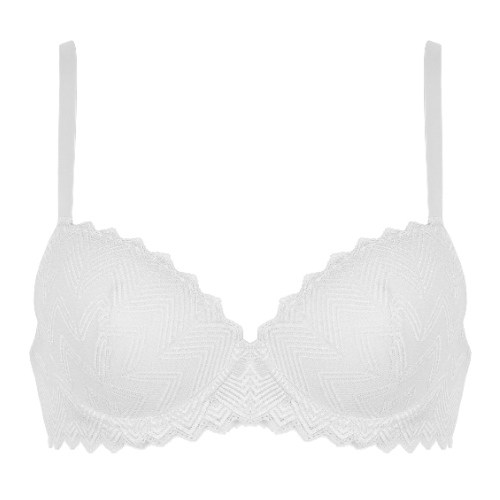 Naturana Value white padded bra