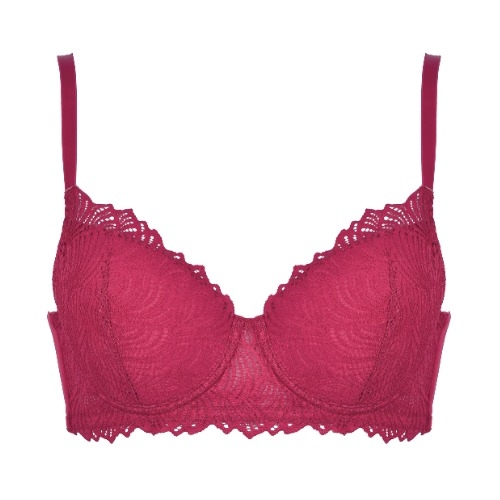 Naturana Everyday red padded bra