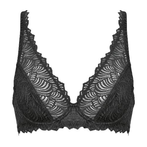 Naturana Everyday black non-padded bra