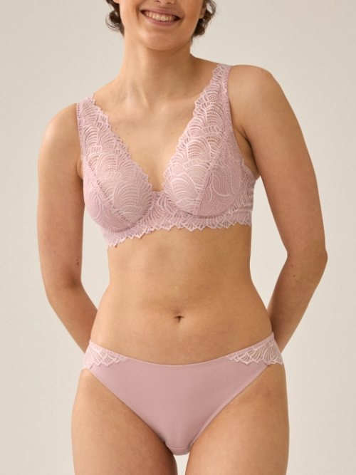 Naturana Everyday pink non-padded bra