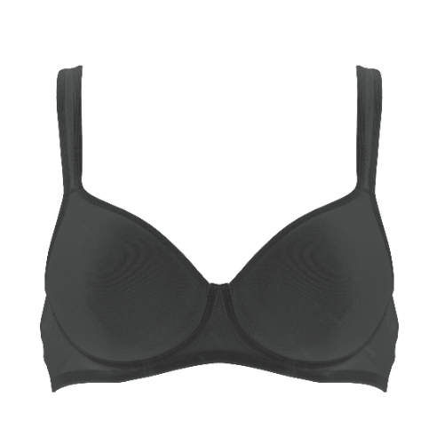 Naturana Everyday black padded bra