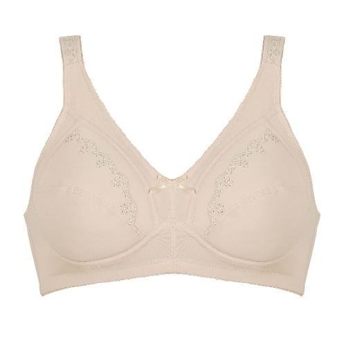 Naturana Heritage beige wireless bra