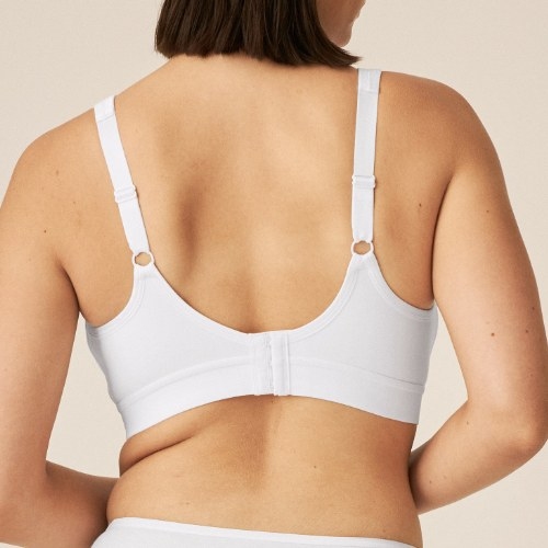 Naturana Heritage white wireless bra