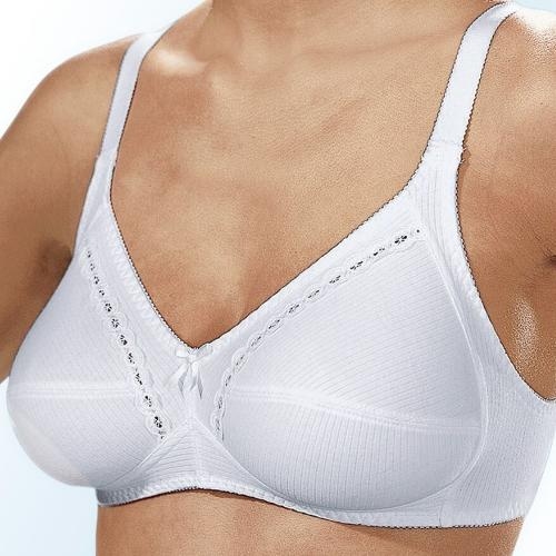 Naturana Heritage white non-padded bra