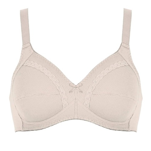 Naturana Heritage beige non-padded bra