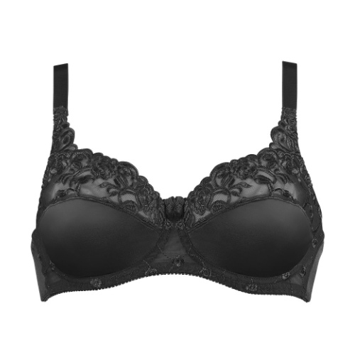 Naturana Heritage black padded bra