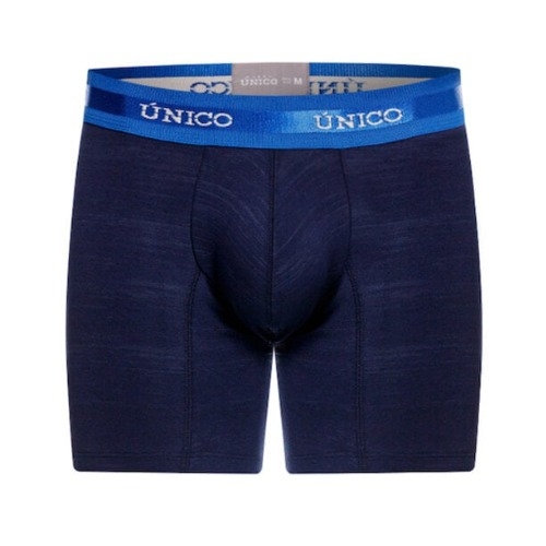 Mundo Unico Lazurita navy blue cotton boxer short