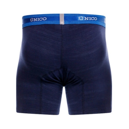 Mundo Unico Lazurita navy blue cotton boxer short