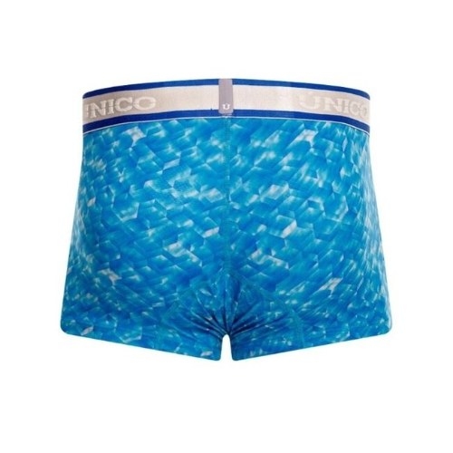 Mundo Unico Palíndromo blue sport trunk