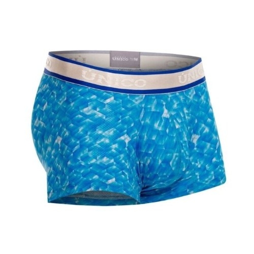 Mundo Unico Palíndromo blue sport trunk