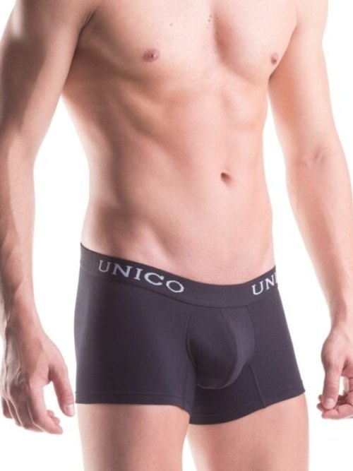Mundo Unico Intenso black cotton boxer short