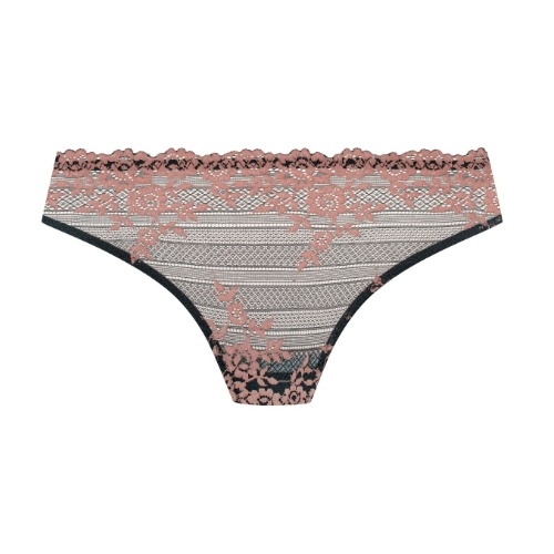 Wacoal Lingerie Embrace Lace grey/pink brief