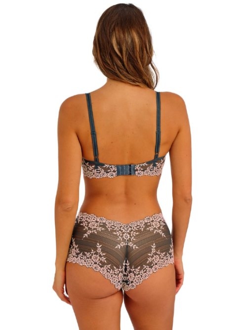 Wacoal Lingerie Embrace Lace grey/pink short