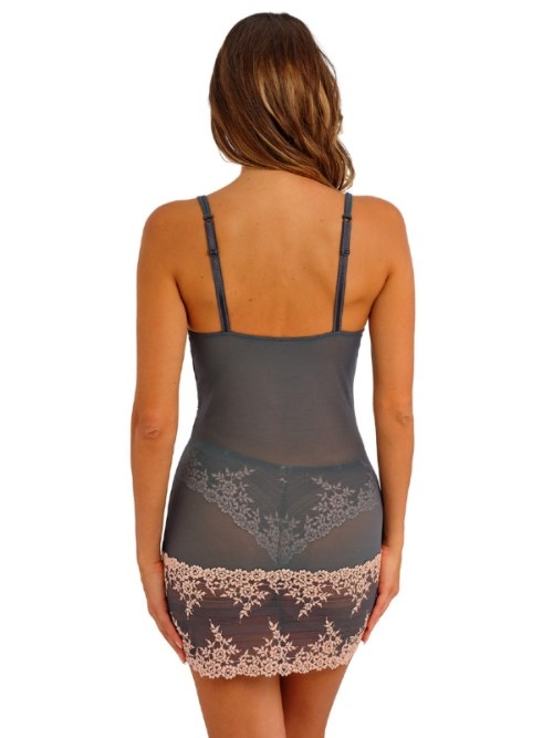 Wacoal Lingerie Embrace Lace grey/pink slipdress
