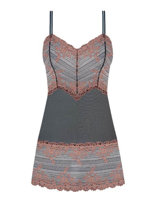 Wacoal Lingerie Embrace Lace grey/pink slipdress
