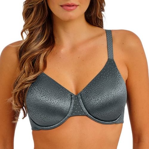 Wacoal Lingerie Back Appeal grey non-padded bra